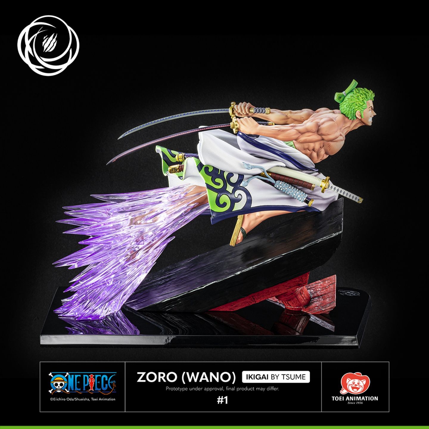 One Piece - Roronoa Zoro - Ikigai  (#1) - 1/6 - Wano, Regular Edition (Tsume) photo 6
