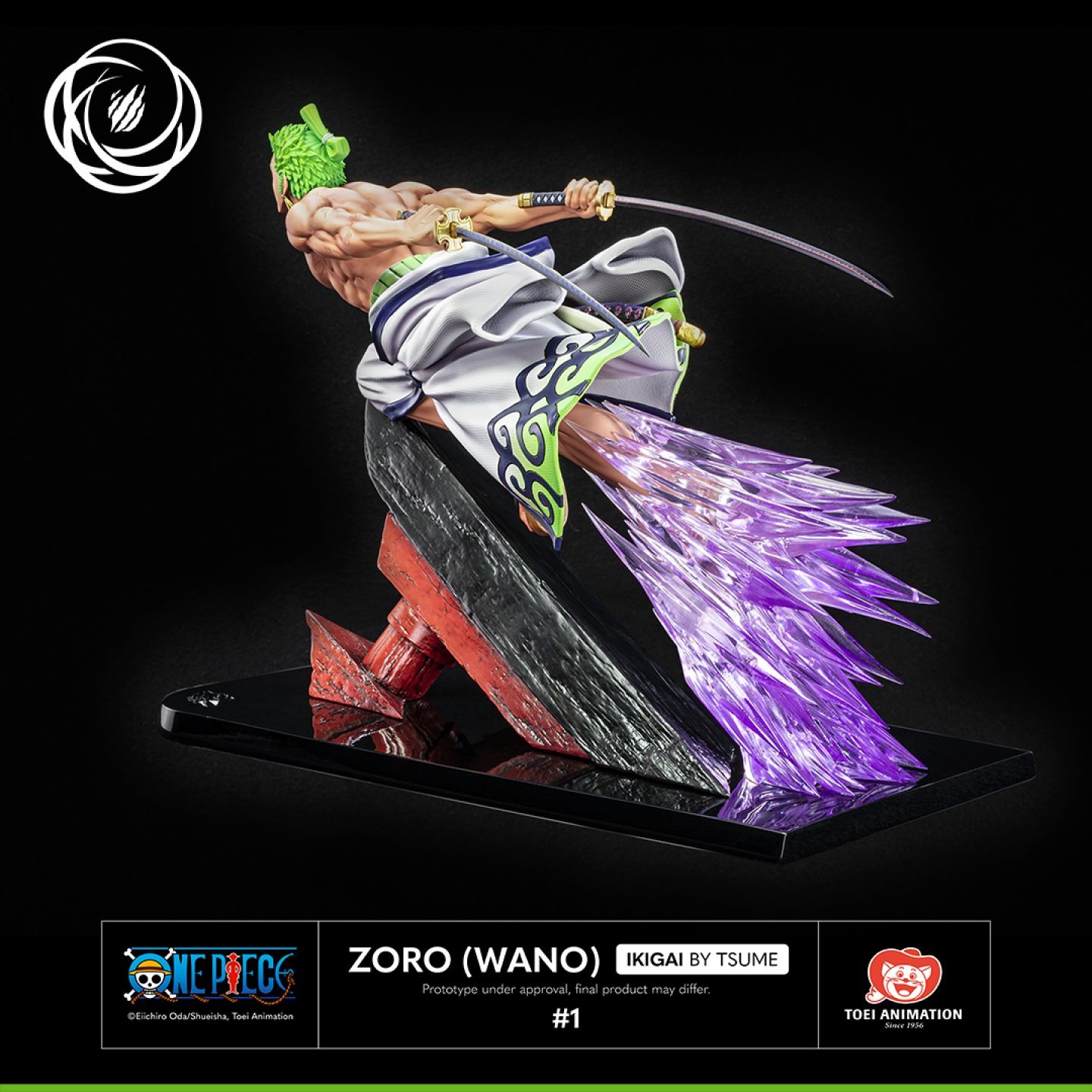 One Piece - Roronoa Zoro - Ikigai  (#1) - 1/6 - Wano, Regular Edition (Tsume) photo 9