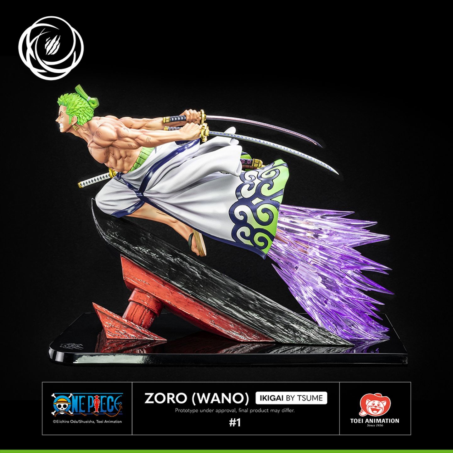 One Piece - Roronoa Zoro - Ikigai  (#1) - 1/6 - Wano, Regular Edition (Tsume) photo 10