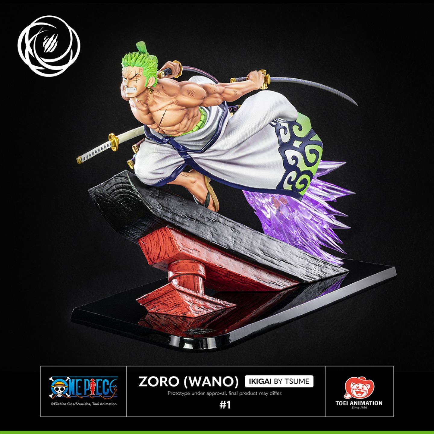 One Piece - Roronoa Zoro - Ikigai  (#1) - 1/6 - Wano, Regular Edition (Tsume) photo 11