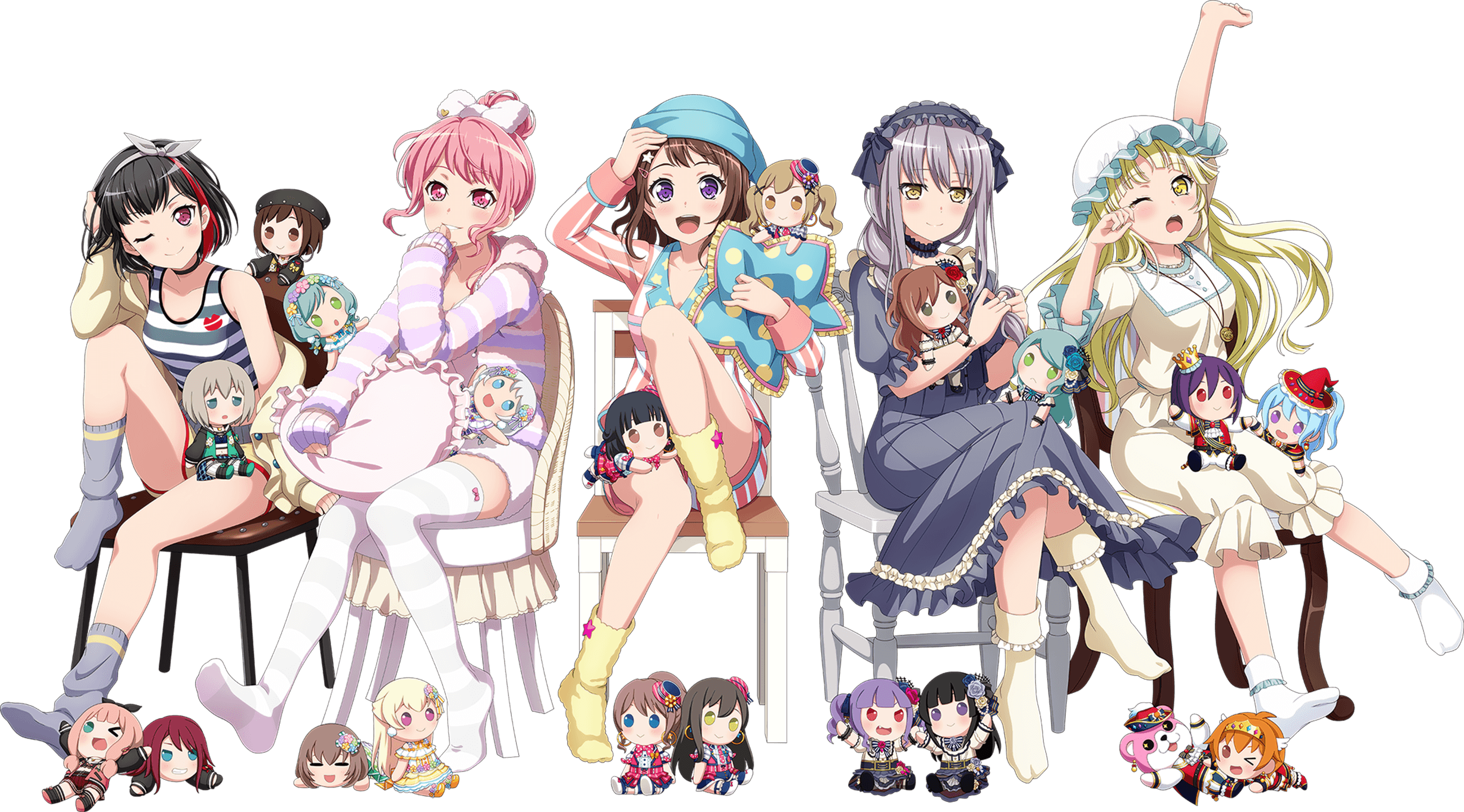 BanG Dream! Girls Band Party! - Mitake Ran - 1/7 - Pajamas (Bushiroad Creative) photo 1