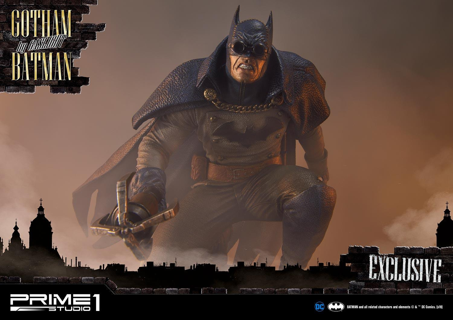Batman: Arkham Origins - Batman - Concept Masterline  (CMDC-03EX) - 1/5 - Gotham by Gaslight, Blue Ver., EX Version (Prime 1 Studio) photo 2