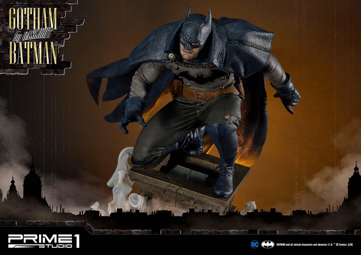 Batman: Arkham Origins - Batman - Concept Masterline  (CMDC-03EX) - 1/5 - Gotham by Gaslight, Blue Ver., EX Version (Prime 1 Studio) photo 8