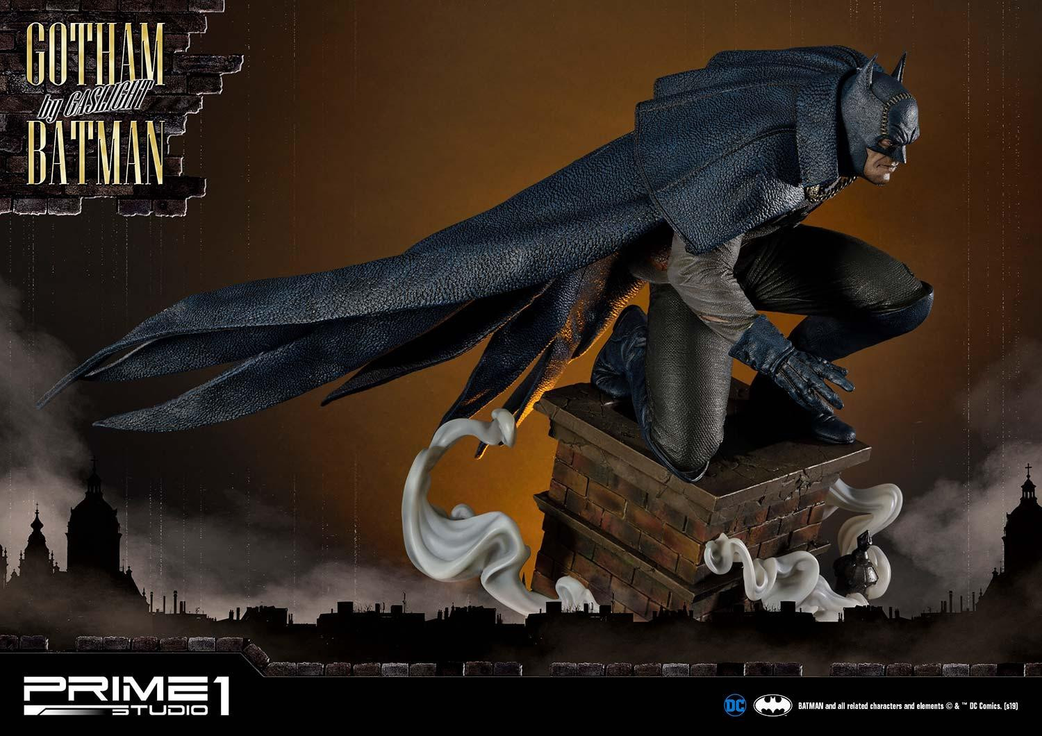 Batman: Arkham Origins - Batman - Concept Masterline  (CMDC-03EX) - 1/5 - Gotham by Gaslight, Blue Ver., EX Version (Prime 1 Studio) photo 11
