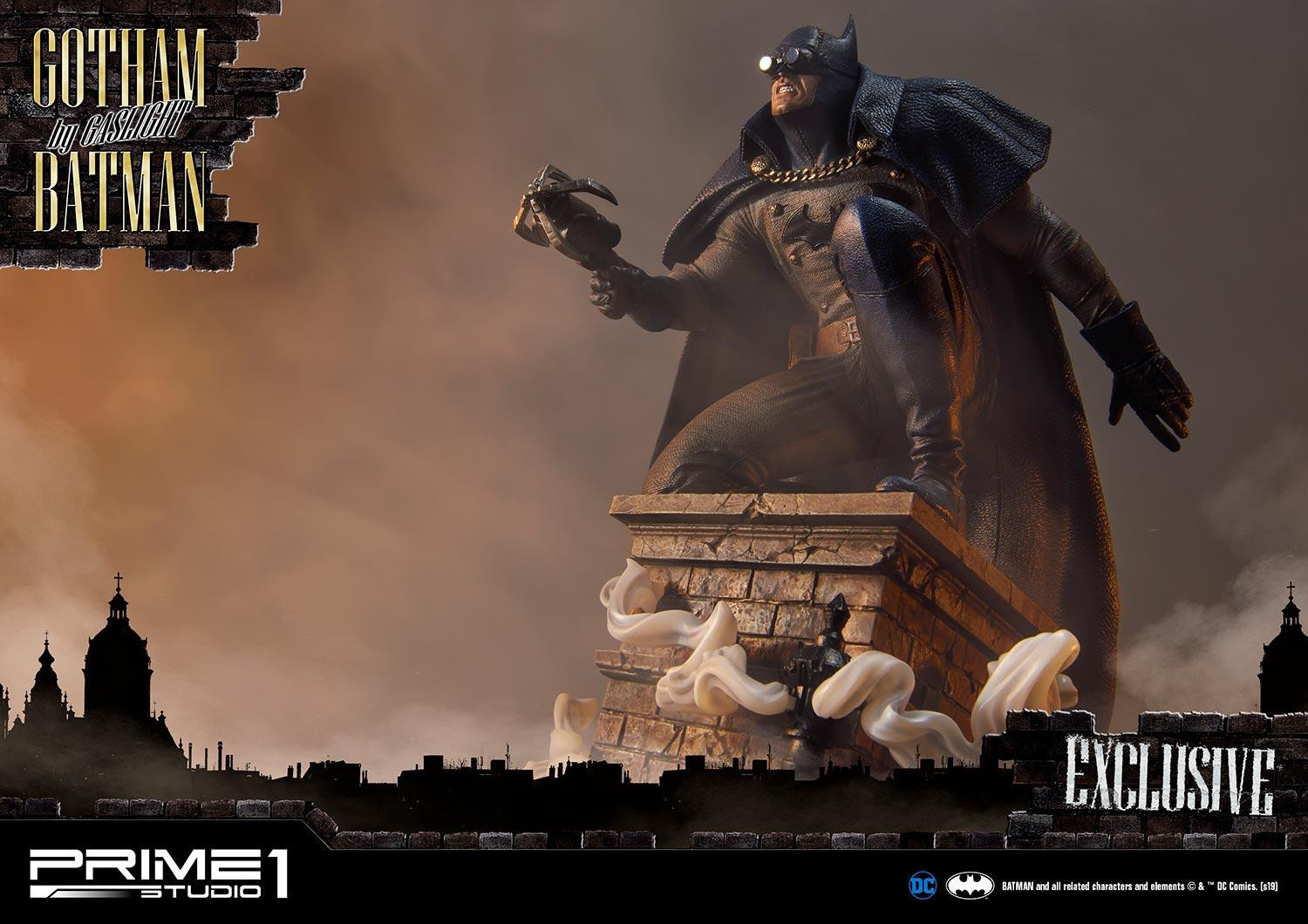 Batman: Arkham Origins - Batman - Concept Masterline  (CMDC-03EX) - 1/5 - Gotham by Gaslight, Blue Ver., EX Version (Prime 1 Studio) photo 20