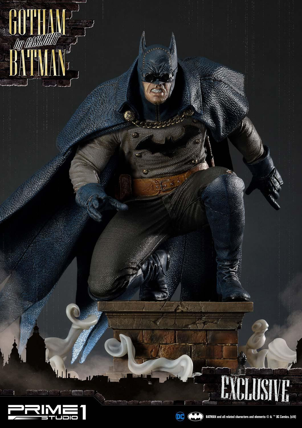 Batman: Arkham Origins - Batman - Concept Masterline  (CMDC-03EX) - 1/5 - Gotham by Gaslight, Blue Ver., EX Version (Prime 1 Studio) photo 21