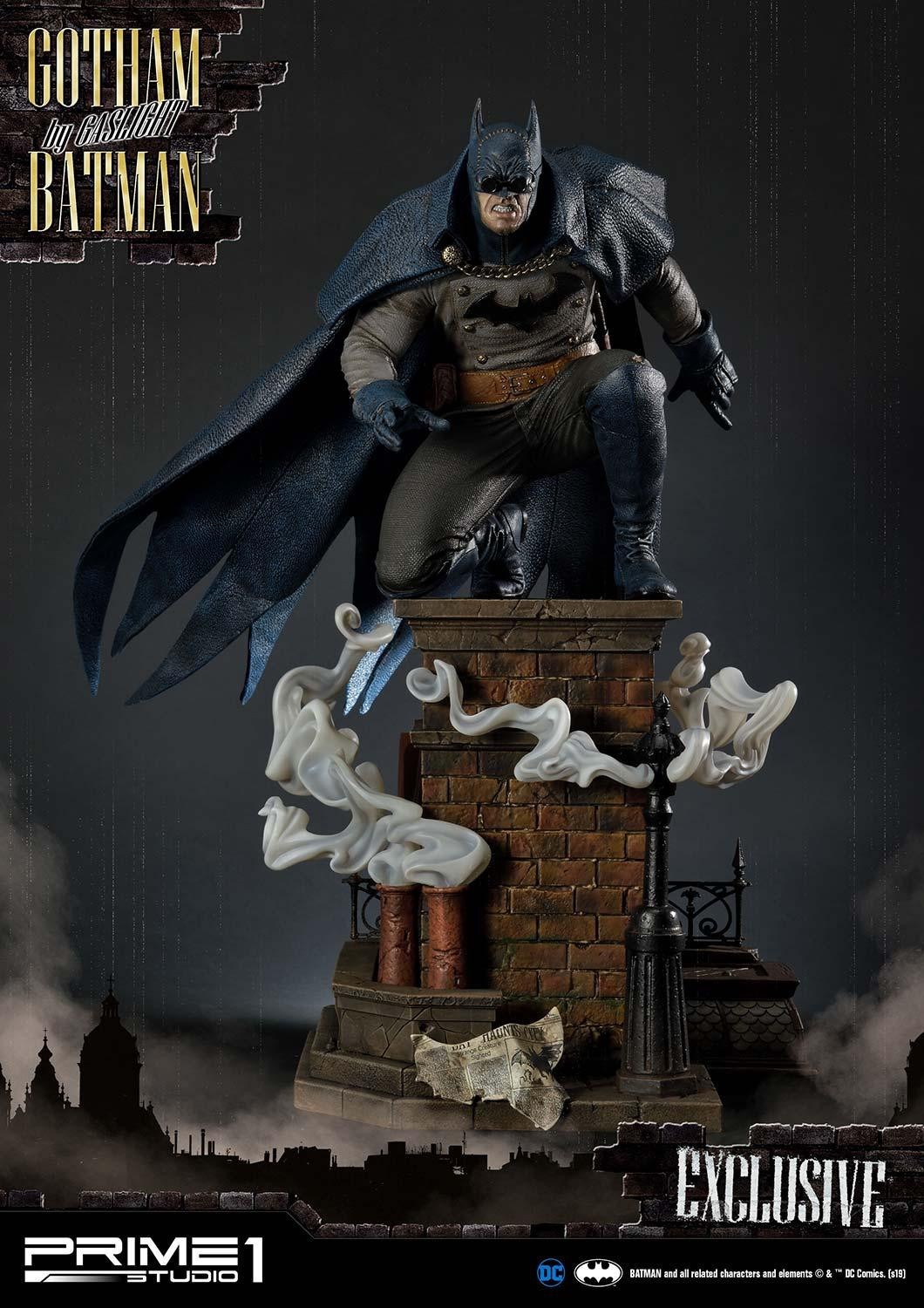 Batman: Arkham Origins - Batman - Concept Masterline  (CMDC-03EX) - 1/5 - Gotham by Gaslight, Blue Ver., EX Version (Prime 1 Studio) photo 22