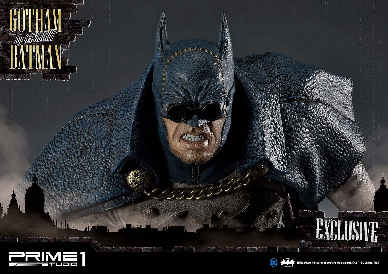 Batman: Arkham Origins - Batman - Concept Masterline  (CMDC-03EX) - 1/5 - Gotham by Gaslight, Blue Ver., EX Version (Prime 1 Studio) photo 24