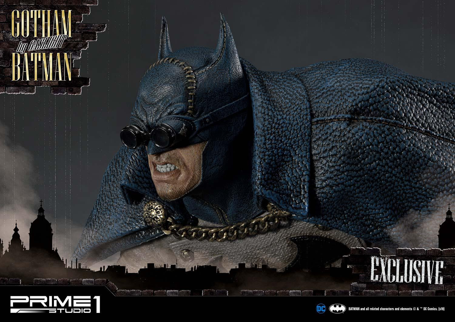 Batman: Arkham Origins - Batman - Concept Masterline  (CMDC-03EX) - 1/5 - Gotham by Gaslight, Blue Ver., EX Version (Prime 1 Studio) photo 25