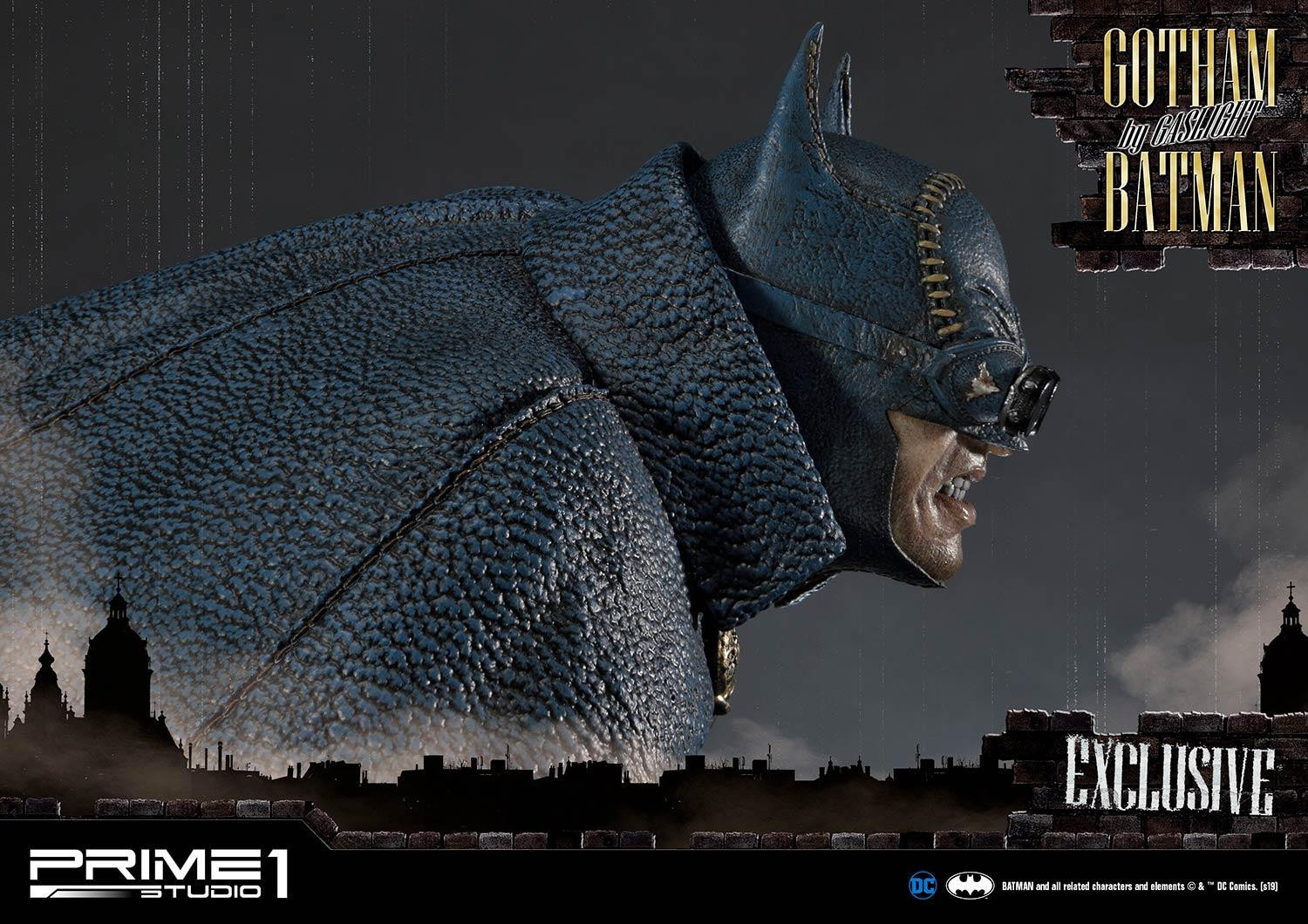 Batman: Arkham Origins - Batman - Concept Masterline  (CMDC-03EX) - 1/5 - Gotham by Gaslight, Blue Ver., EX Version (Prime 1 Studio) photo 26