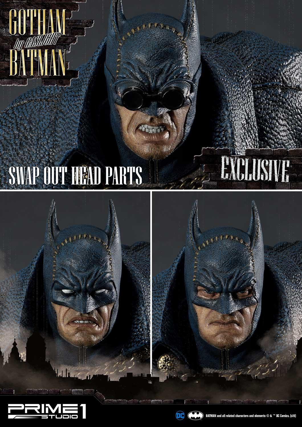 Batman: Arkham Origins - Batman - Concept Masterline  (CMDC-03EX) - 1/5 - Gotham by Gaslight, Blue Ver., EX Version (Prime 1 Studio) photo 28