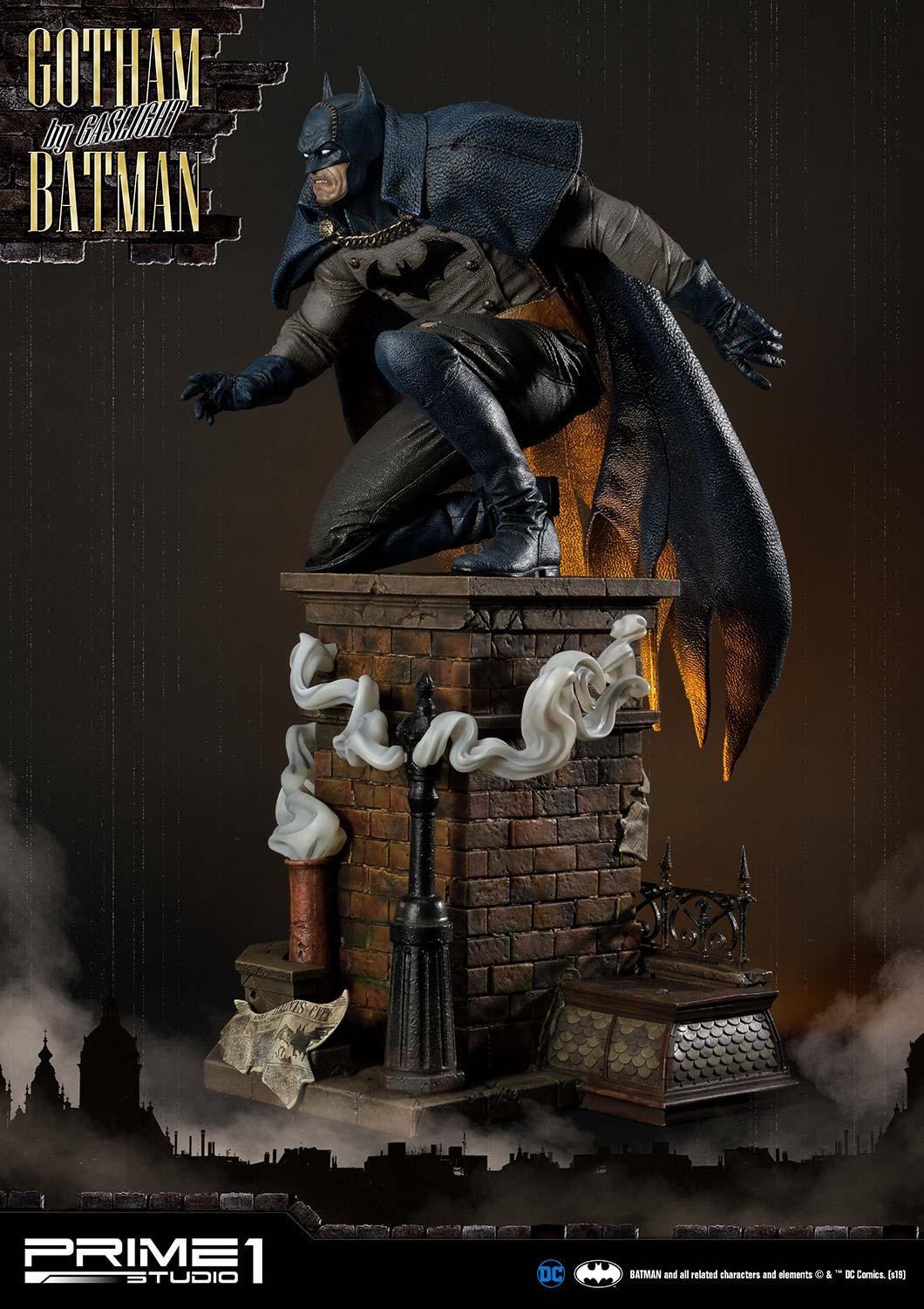 Batman: Arkham Origins - Batman - Concept Masterline  (CMDC-03EX) - 1/5 - Gotham by Gaslight, Blue Ver., EX Version (Prime 1 Studio) photo 29