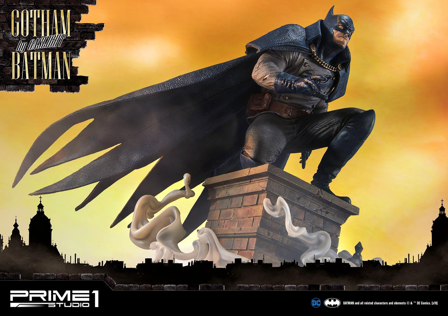 Batman: Arkham Origins - Batman - Concept Masterline  (CMDC-03EX) - 1/5 - Gotham by Gaslight, Blue Ver., EX Version (Prime 1 Studio) photo 31