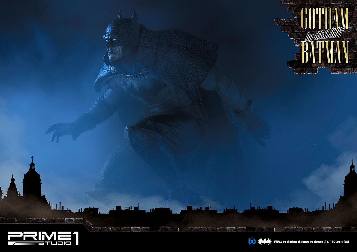 Batman: Arkham Origins - Batman - Concept Masterline  (CMDC-03EX) - 1/5 - Gotham by Gaslight, Blue Ver., EX Version (Prime 1 Studio) photo 32