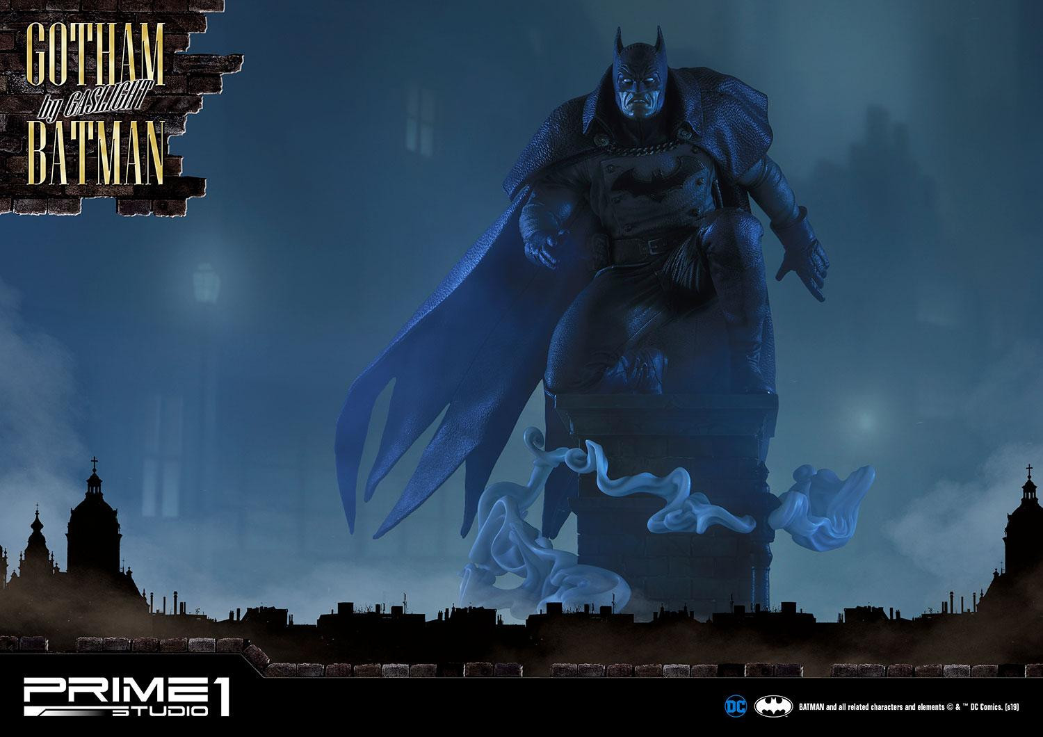 Batman: Arkham Origins - Batman - Concept Masterline  (CMDC-03EX) - 1/5 - Gotham by Gaslight, Blue Ver., EX Version (Prime 1 Studio) photo 33