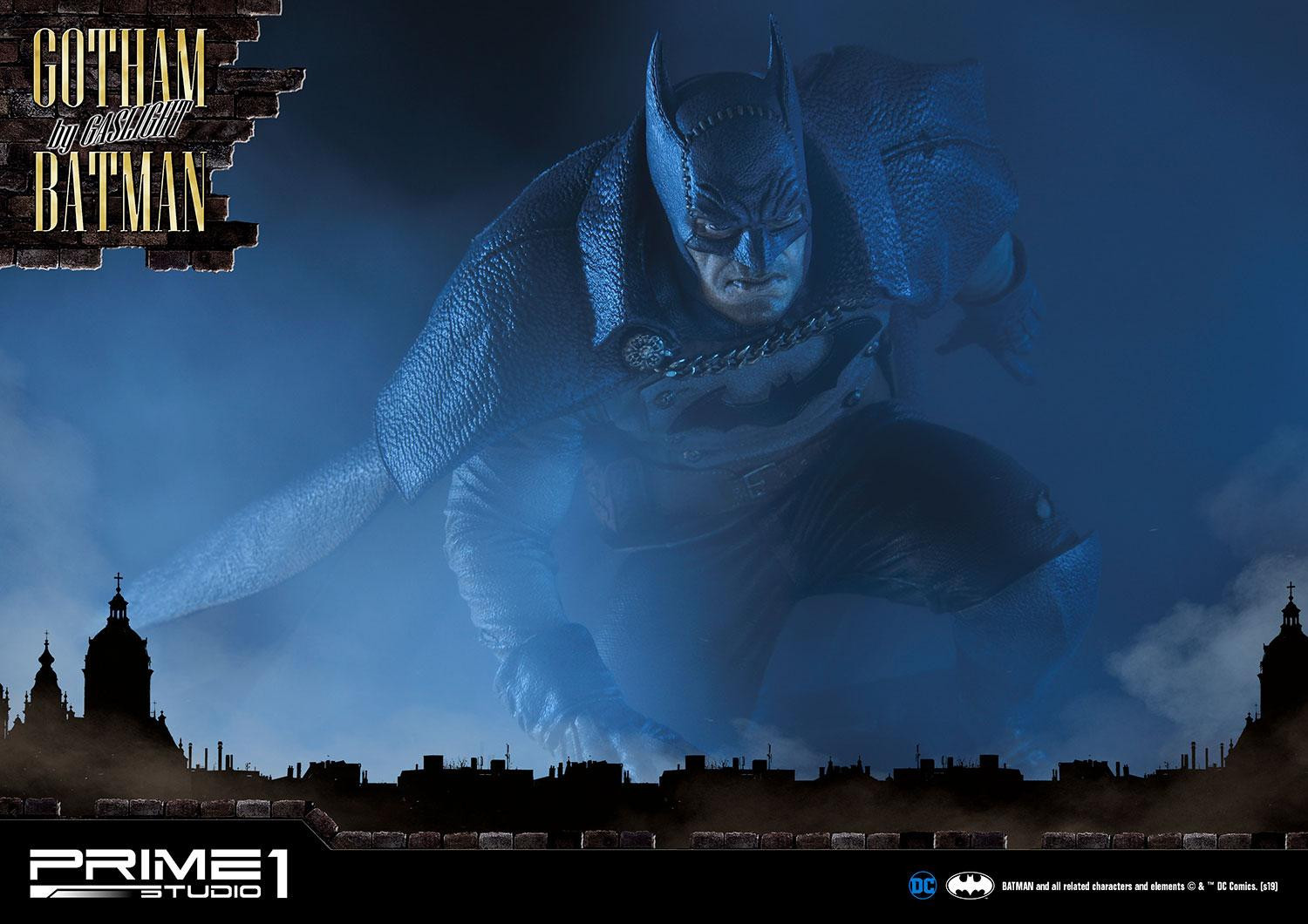 Batman: Arkham Origins - Batman - Concept Masterline  (CMDC-03EX) - 1/5 - Gotham by Gaslight, Blue Ver., EX Version (Prime 1 Studio) photo 34