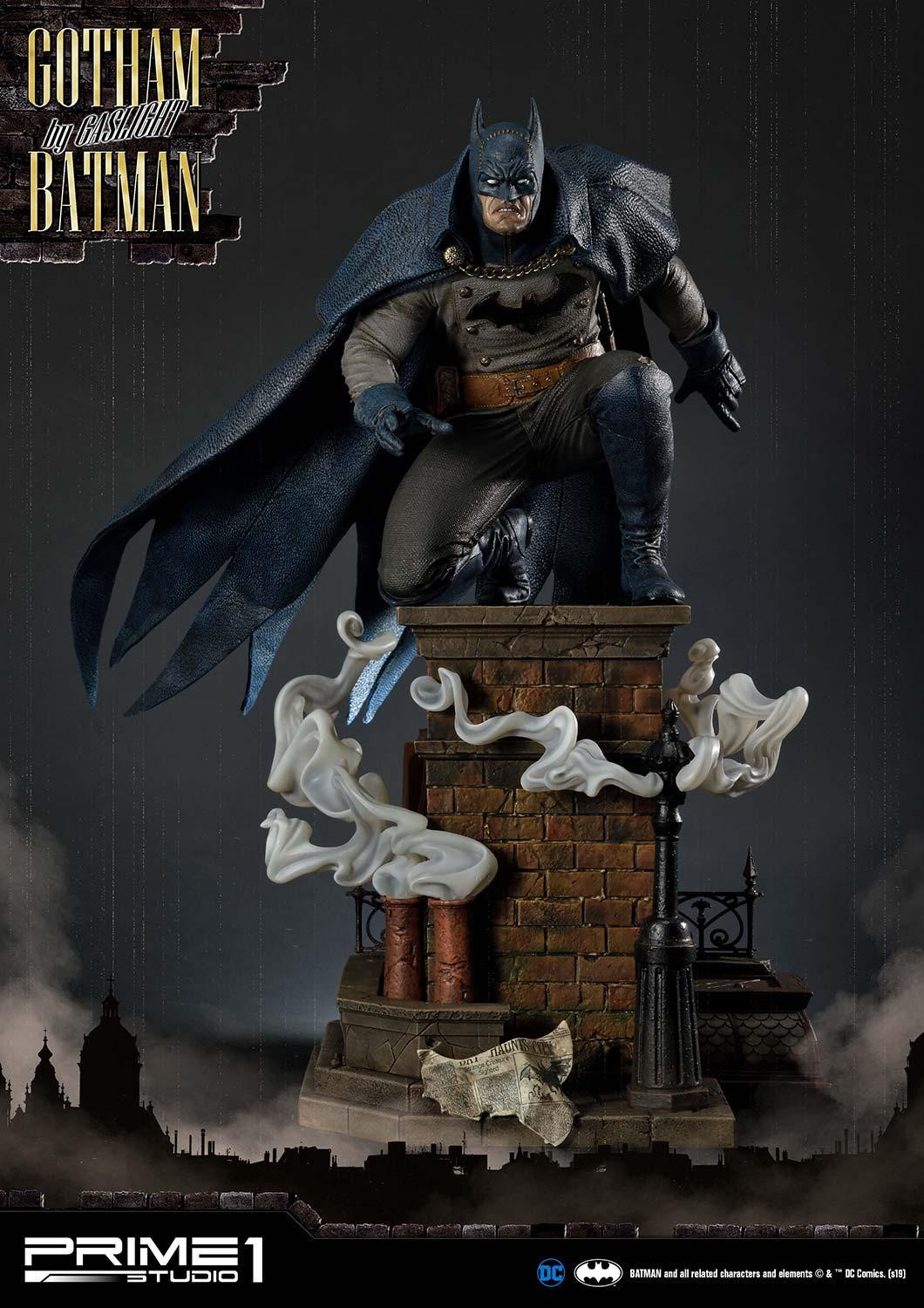 Batman: Arkham Origins - Batman - Concept Masterline  (CMDC-03EX) - 1/5 - Gotham by Gaslight, Blue Ver., EX Version (Prime 1 Studio) photo 35