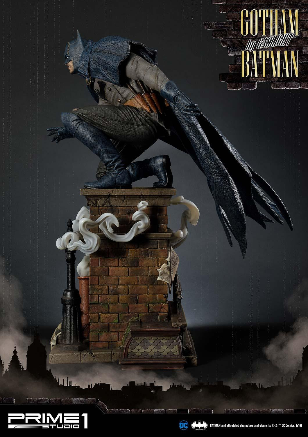 Batman: Arkham Origins - Batman - Concept Masterline  (CMDC-03EX) - 1/5 - Gotham by Gaslight, Blue Ver., EX Version (Prime 1 Studio) photo 36