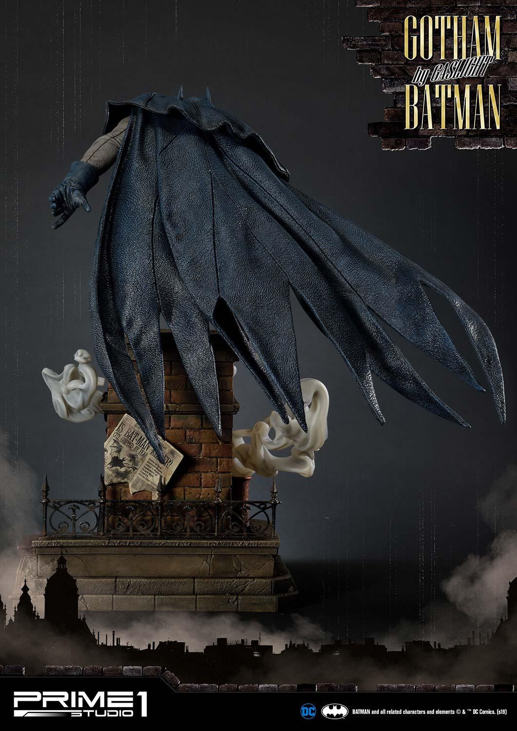 Batman: Arkham Origins - Batman - Concept Masterline  (CMDC-03EX) - 1/5 - Gotham by Gaslight, Blue Ver., EX Version (Prime 1 Studio) photo 37