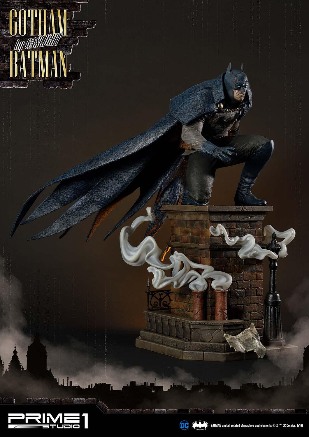 Batman: Arkham Origins - Batman - Concept Masterline  (CMDC-03EX) - 1/5 - Gotham by Gaslight, Blue Ver., EX Version (Prime 1 Studio) photo 38