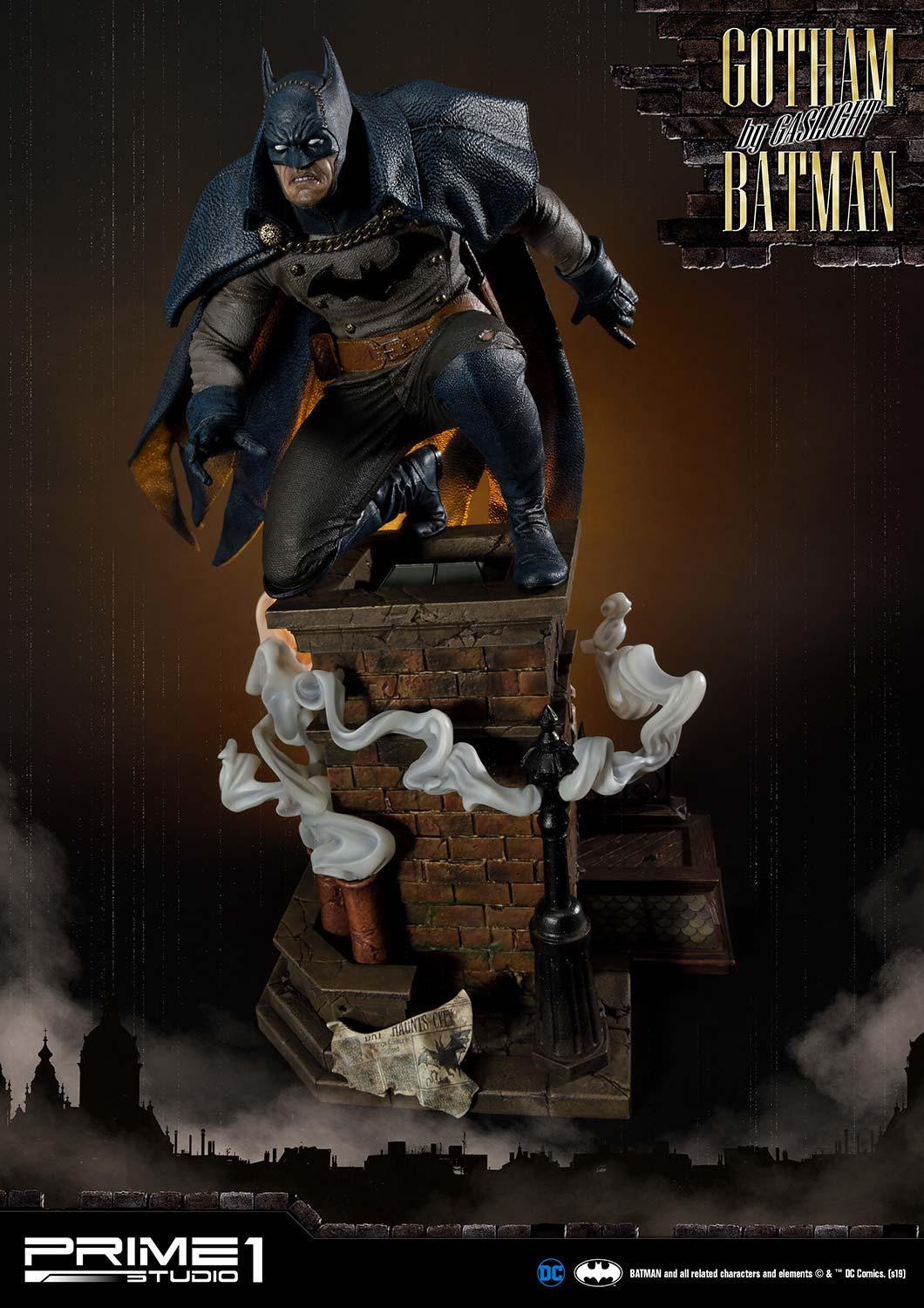 Batman: Arkham Origins - Batman - Concept Masterline  (CMDC-03EX) - 1/5 - Gotham by Gaslight, Blue Ver., EX Version (Prime 1 Studio) photo 39