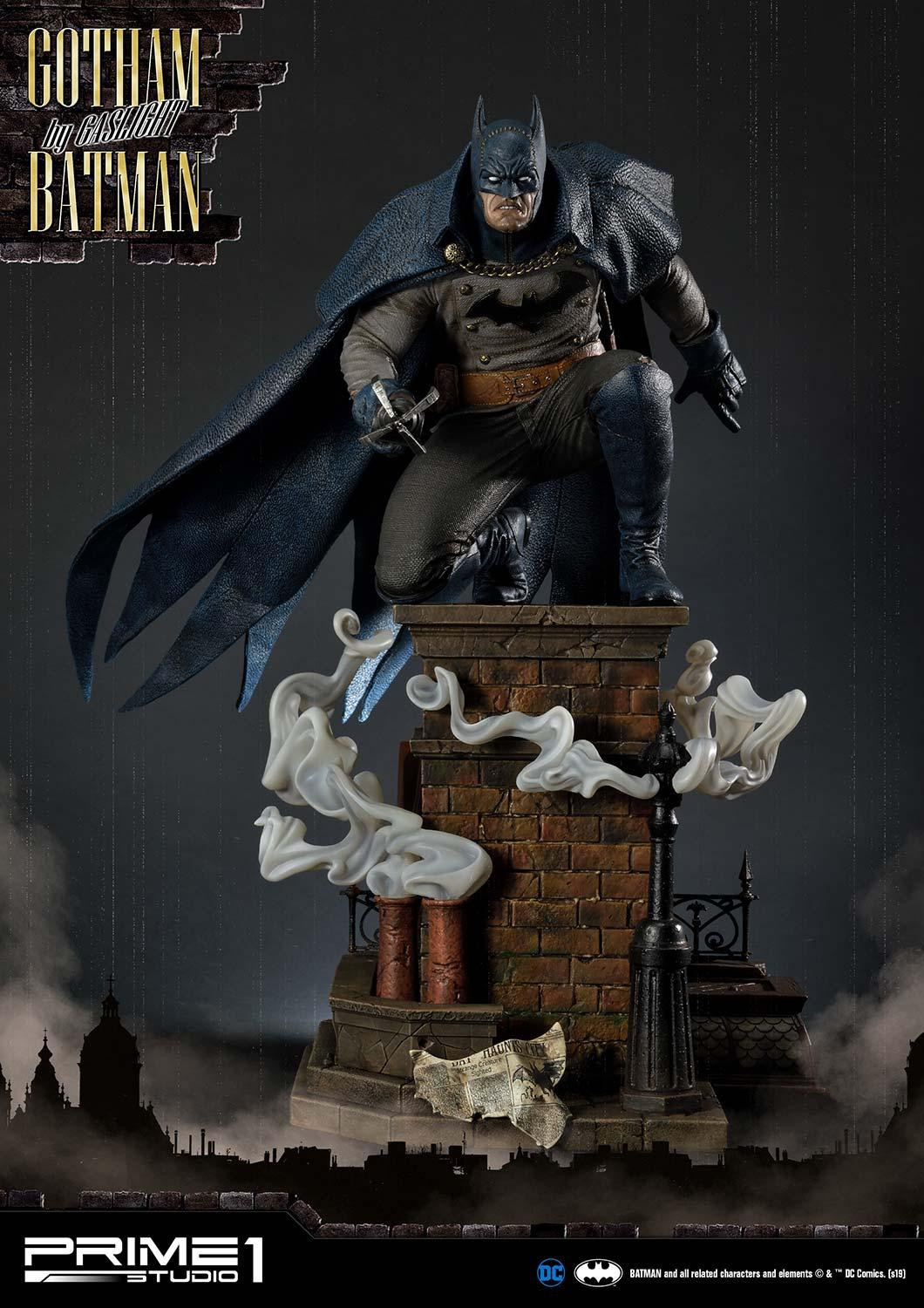 Batman: Arkham Origins - Batman - Concept Masterline  (CMDC-03EX) - 1/5 - Gotham by Gaslight, Blue Ver., EX Version (Prime 1 Studio) photo 40