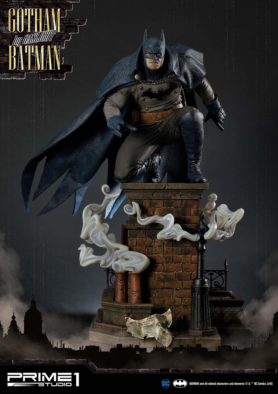 Batman: Arkham Origins - Batman - Concept Masterline  (CMDC-03EX) - 1/5 - Gotham by Gaslight, Blue Ver., EX Version (Prime 1 Studio) photo 41