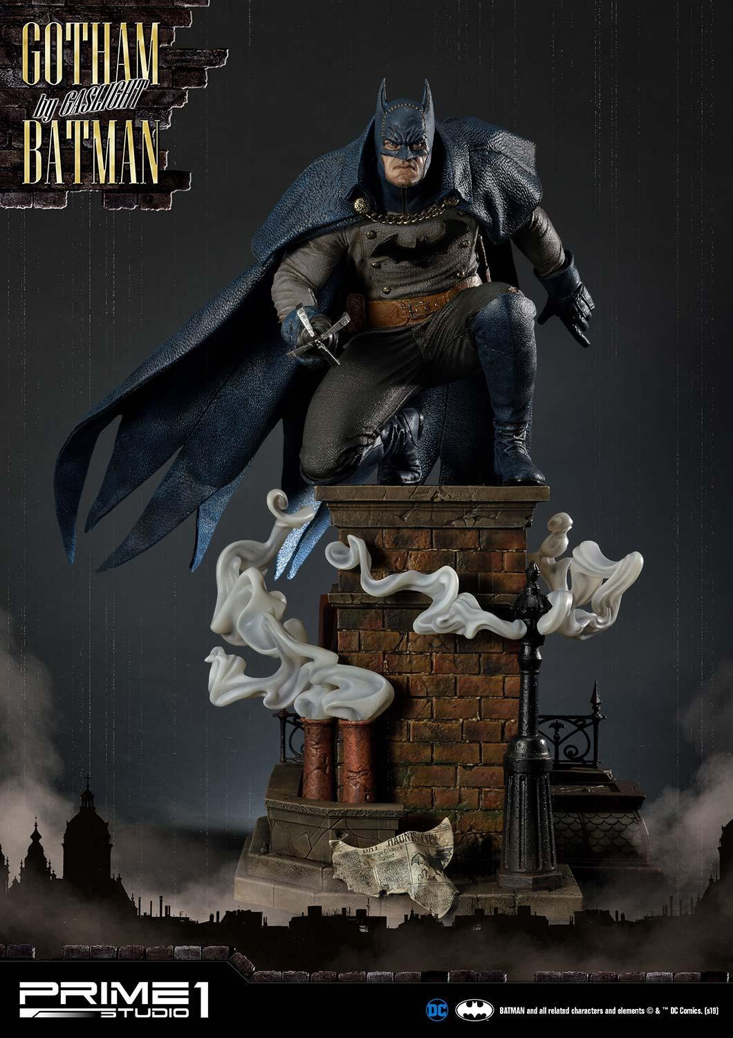 Batman: Arkham Origins - Batman - Concept Masterline  (CMDC-03EX) - 1/5 - Gotham by Gaslight, Blue Ver., EX Version (Prime 1 Studio) photo 42