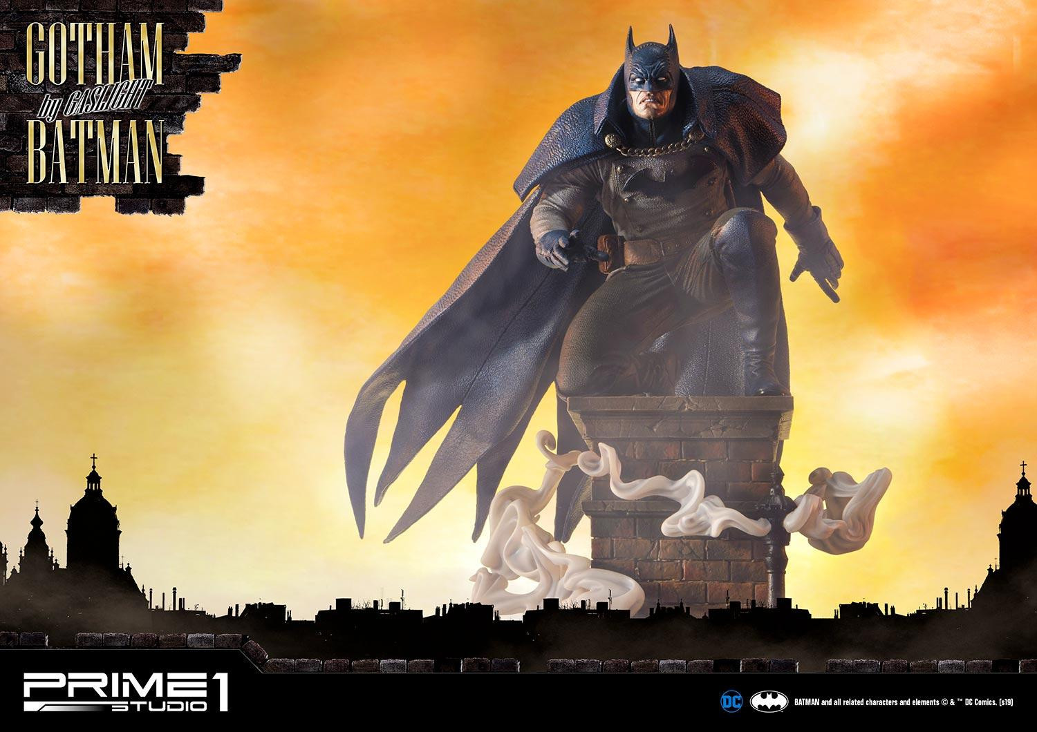 Batman: Arkham Origins - Batman - Concept Masterline  (CMDC-03EX) - 1/5 - Gotham by Gaslight, Blue Ver., EX Version (Prime 1 Studio) photo 43