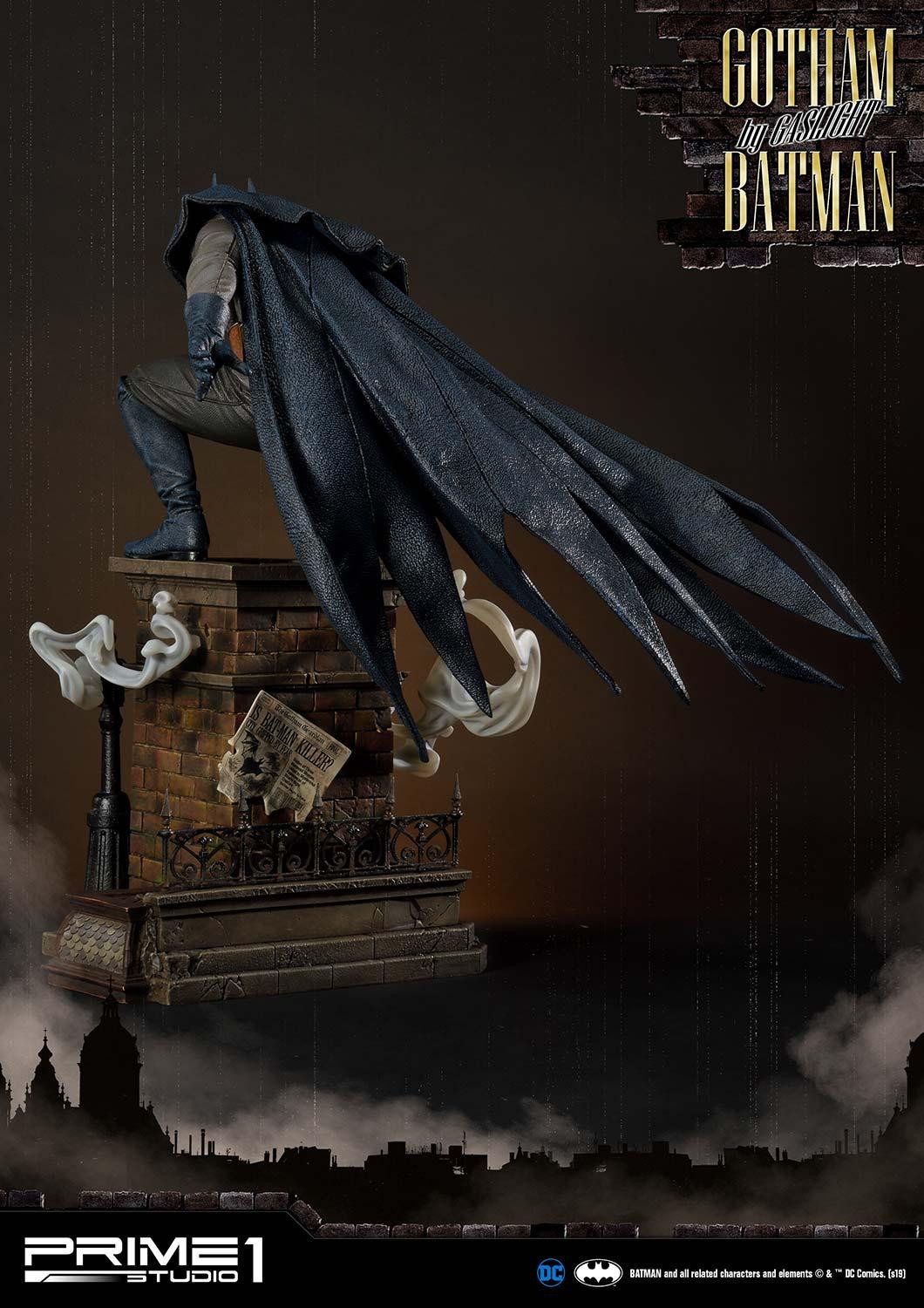Batman: Arkham Origins - Batman - Concept Masterline  (CMDC-03EX) - 1/5 - Gotham by Gaslight, Blue Ver., EX Version (Prime 1 Studio) photo 44