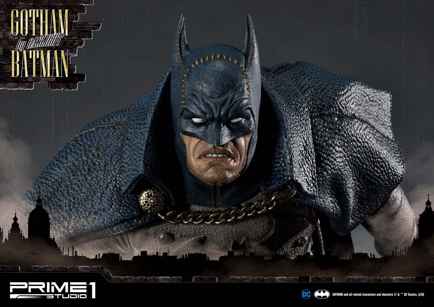 Batman: Arkham Origins - Batman - Concept Masterline  (CMDC-03EX) - 1/5 - Gotham by Gaslight, Blue Ver., EX Version (Prime 1 Studio) photo 49