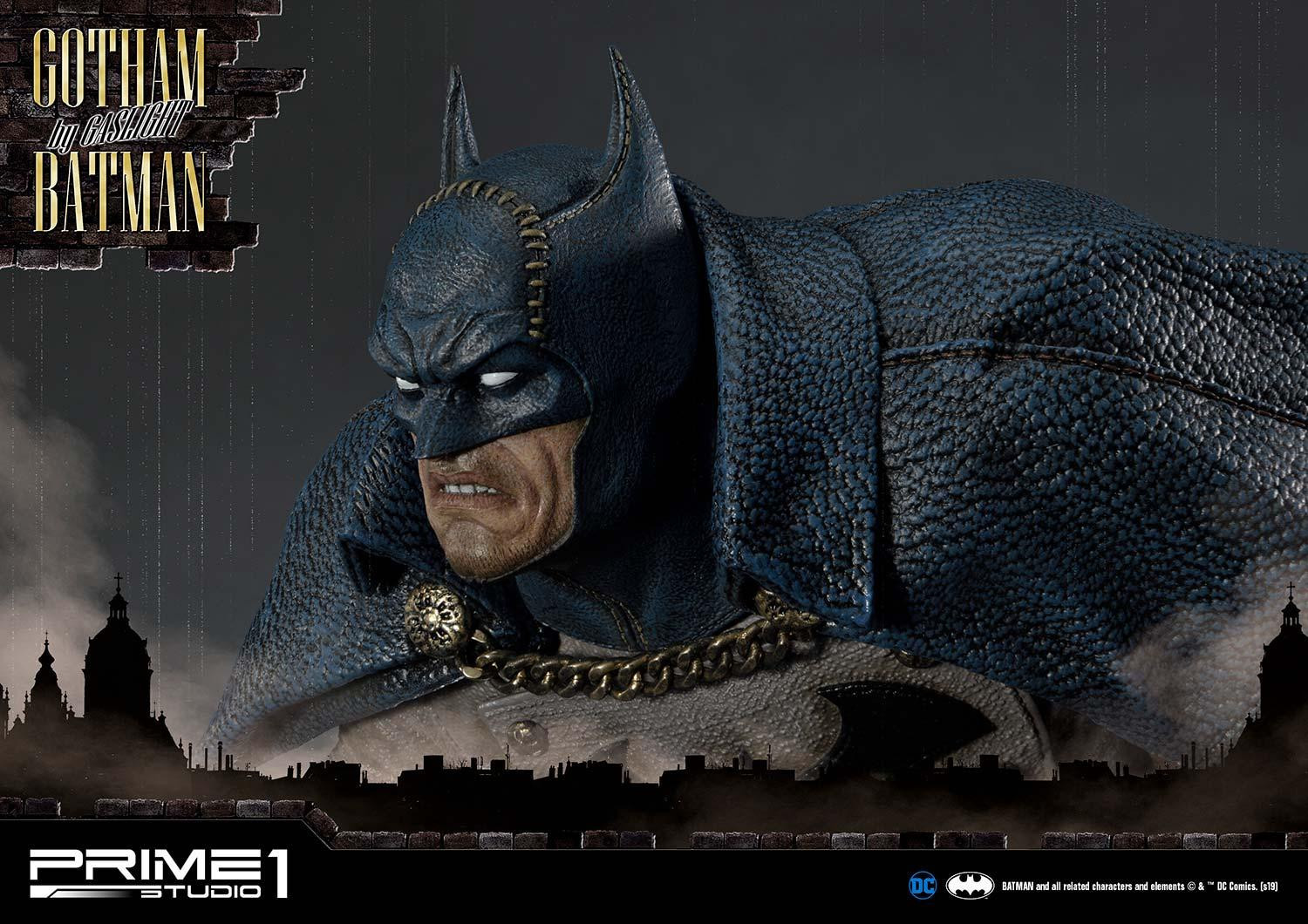 Batman: Arkham Origins - Batman - Concept Masterline  (CMDC-03EX) - 1/5 - Gotham by Gaslight, Blue Ver., EX Version (Prime 1 Studio) photo 51