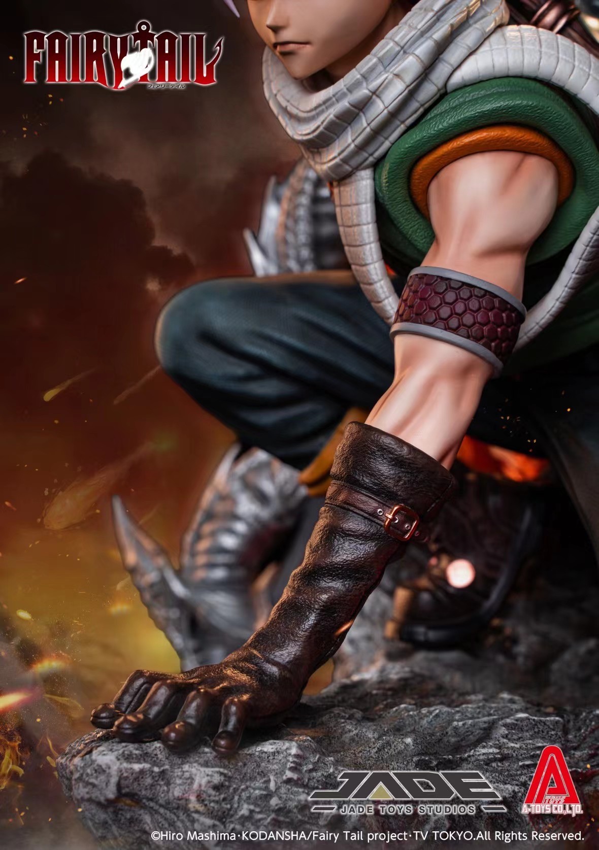 Fairy Tail - Happy - Igneel - Natsu Dragneel - 1/8 - Middle Size (A-Toys, JADE Toys Studio) photo 6
