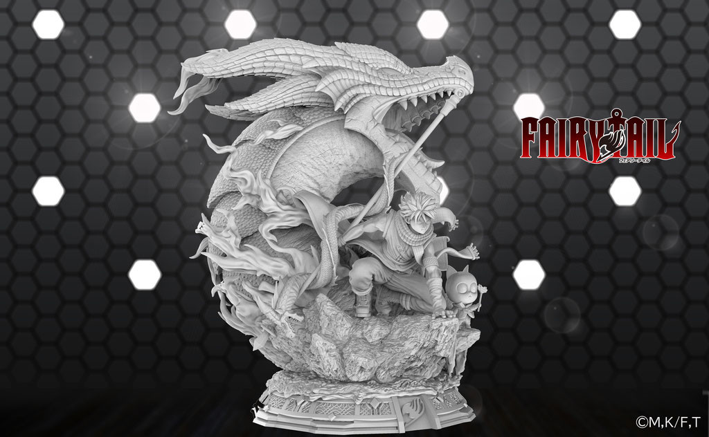 Fairy Tail - Happy - Igneel - Natsu Dragneel - 1/8 - Middle Size (A-Toys, JADE Toys Studio) photo 13