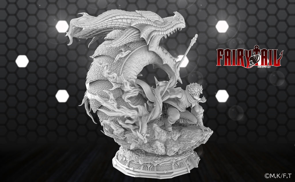 Fairy Tail - Happy - Igneel - Natsu Dragneel - 1/8 - Middle Size (A-Toys, JADE Toys Studio) photo 15