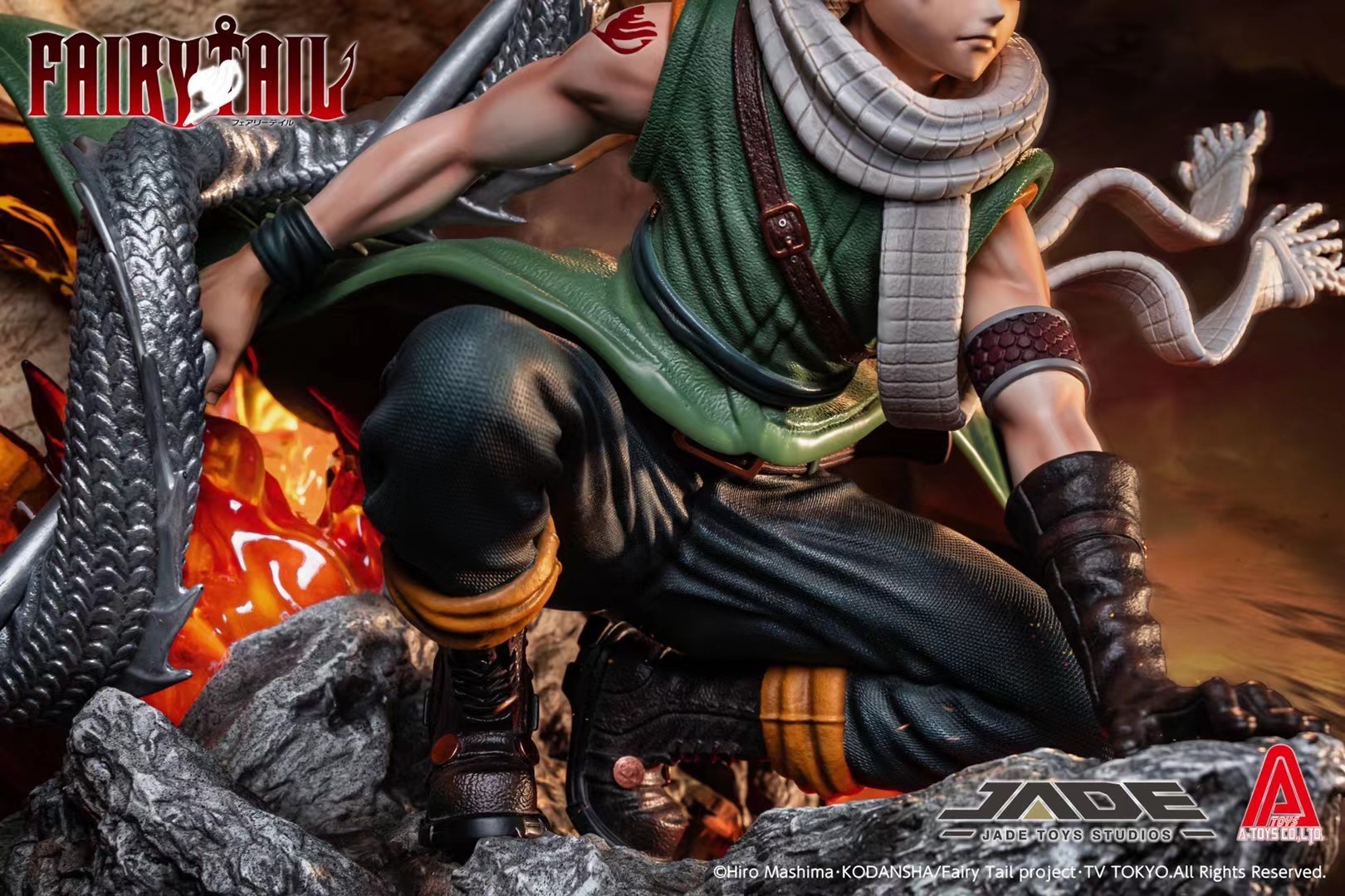 Fairy Tail - Happy - Igneel - Natsu Dragneel - 1/4 - Big Size (A-Toys, JADE Toys Studio) photo 4