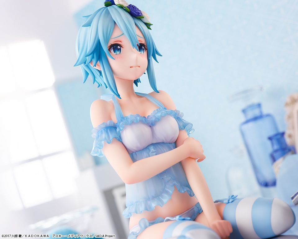 Sword Art Online - Sinon - Shibuya Scramble Figure - 1/4 - Negligee Ver. (Alpha Satellite, eStream) photo 2