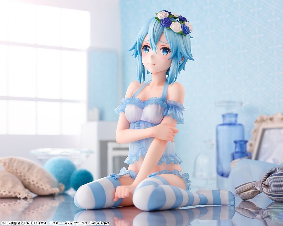 Sword Art Online - Sinon - Shibuya Scramble Figure - 1/4 - Negligee Ver. (Alpha Satellite, eStream) photo 3
