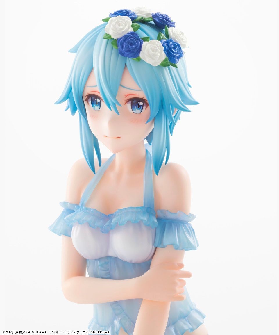Sword Art Online - Sinon - Shibuya Scramble Figure - 1/4 - Negligee Ver. (Alpha Satellite, eStream) photo 4