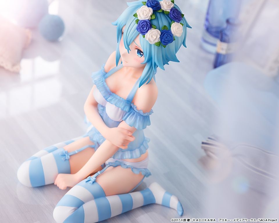 Sword Art Online - Sinon - Shibuya Scramble Figure - 1/4 - Negligee Ver. (Alpha Satellite, eStream) photo 8