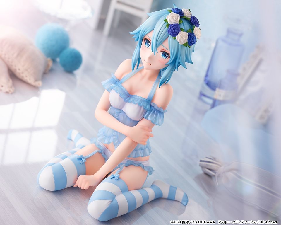 Sword Art Online - Sinon - Shibuya Scramble Figure - 1/4 - Negligee Ver. (Alpha Satellite, eStream) photo 11