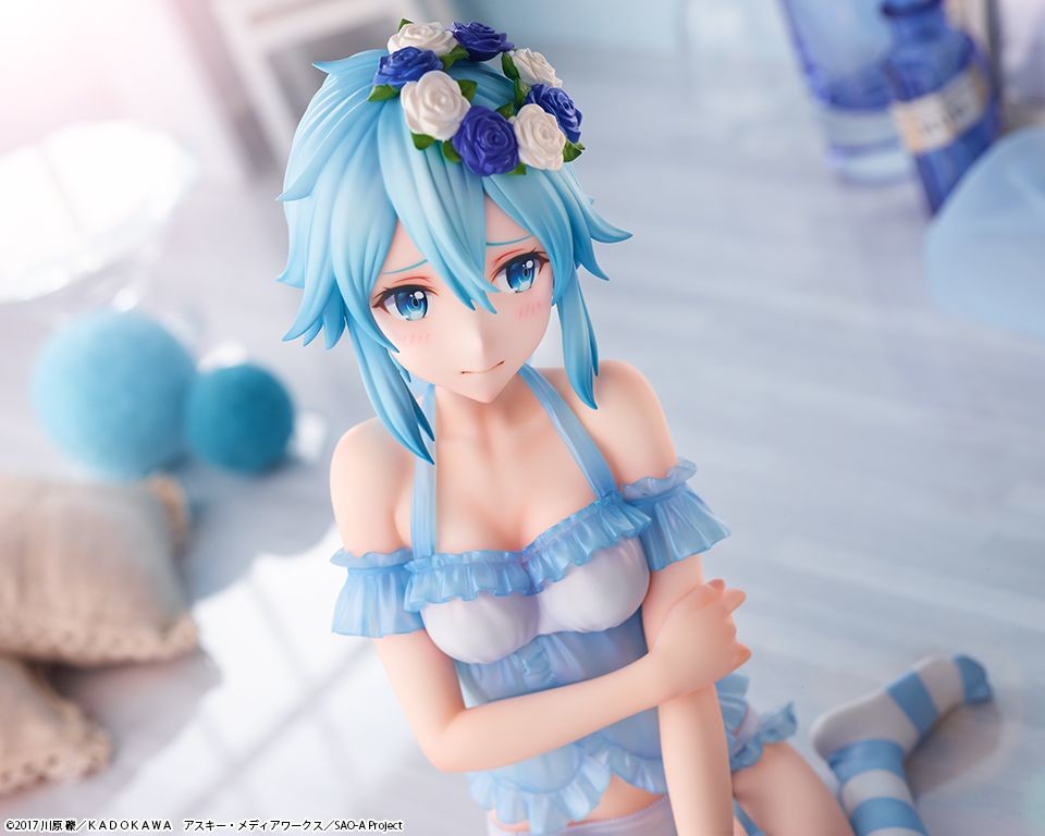 Sword Art Online - Sinon - Shibuya Scramble Figure - 1/4 - Negligee Ver. (Alpha Satellite, eStream) photo 13