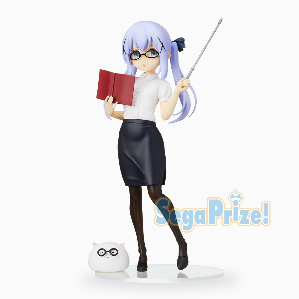 Gochuumon wa Usagi Desu ka? Bloom - Kafuu Chino - Tippy - PM Figure - Sensei Ver. (SEGA) photo 1