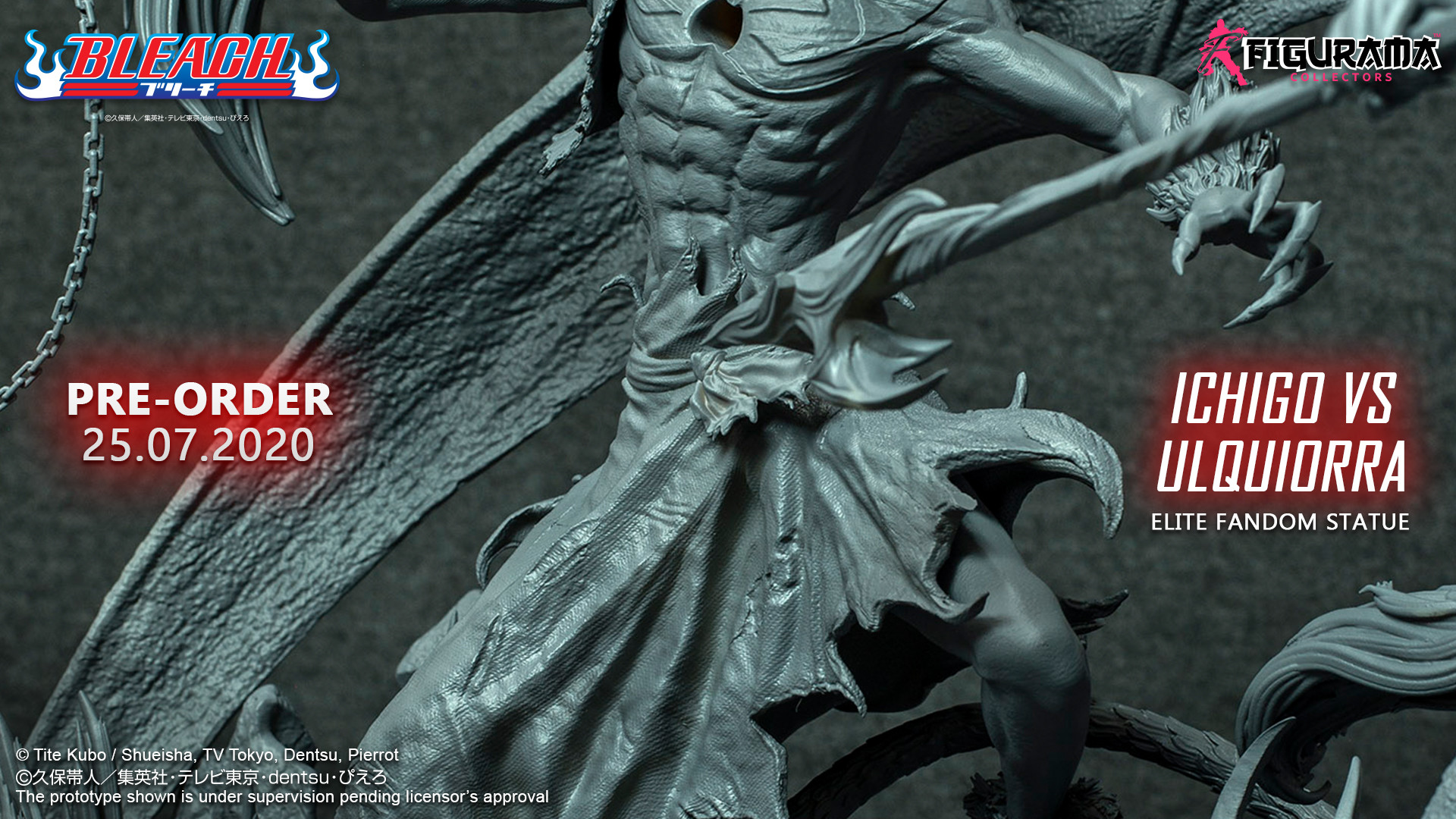 Bleach - Kurosaki Ichigo - Ulquiorra Cifer - Diorama - Elite Fandom Statue - 1/6 (Figurama Collectors) photo 5