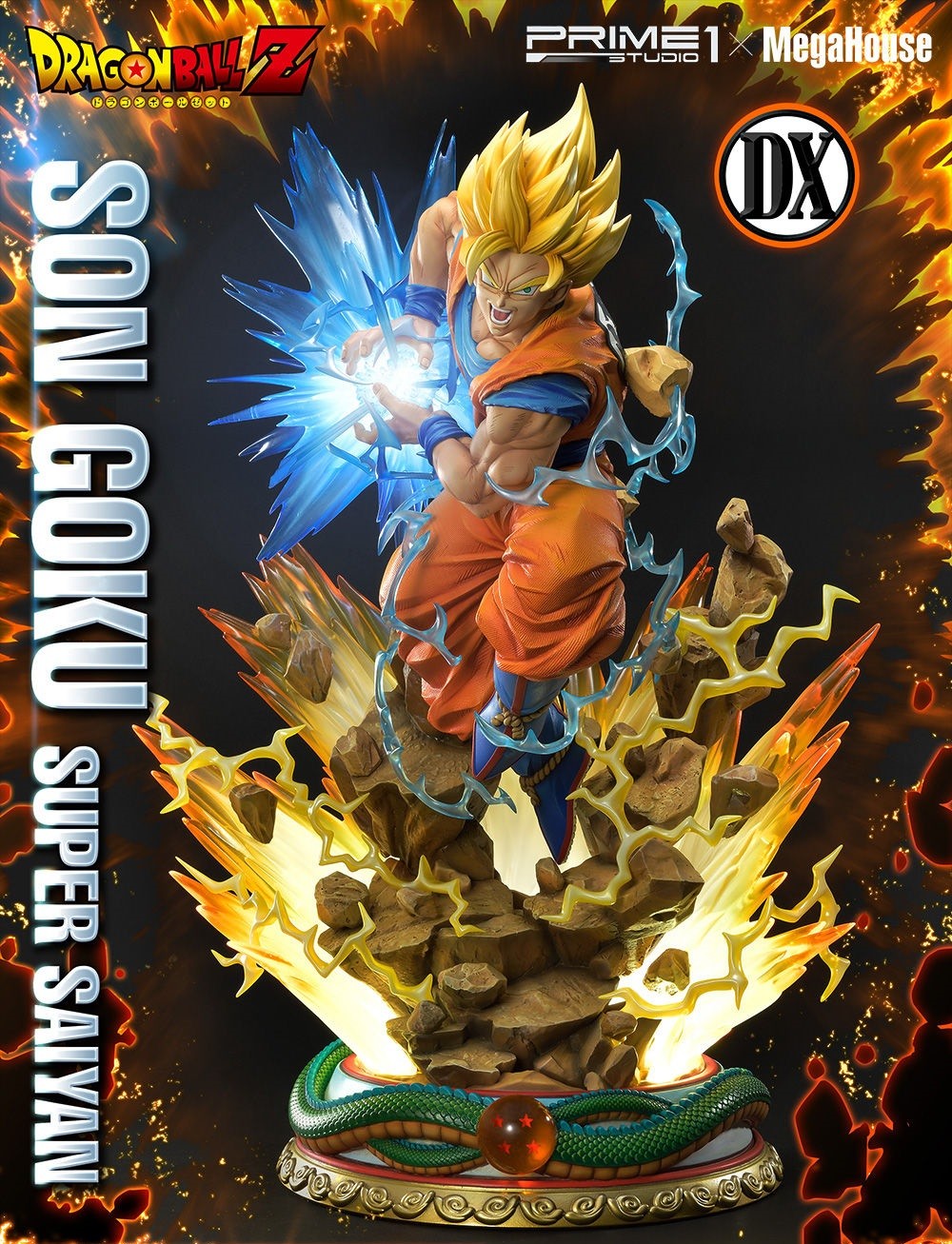 Dragon Ball Z - Son Goku - Son Goku SSJ - Son Goku SSJ2 - Son Goku SSJ3 - Mega Premium Masterline  (MPMDBZ-01DX) - 1/4 - DX Version (MegaHouse, Prime 1 Studio) photo 6