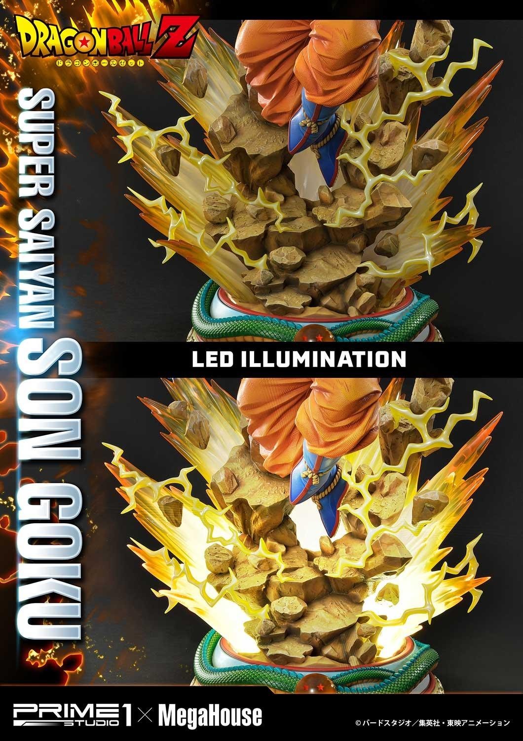 Dragon Ball Z - Son Goku - Son Goku SSJ - Son Goku SSJ2 - Son Goku SSJ3 - Mega Premium Masterline  (MPMDBZ-01DX) - 1/4 - DX Version (MegaHouse, Prime 1 Studio) photo 10