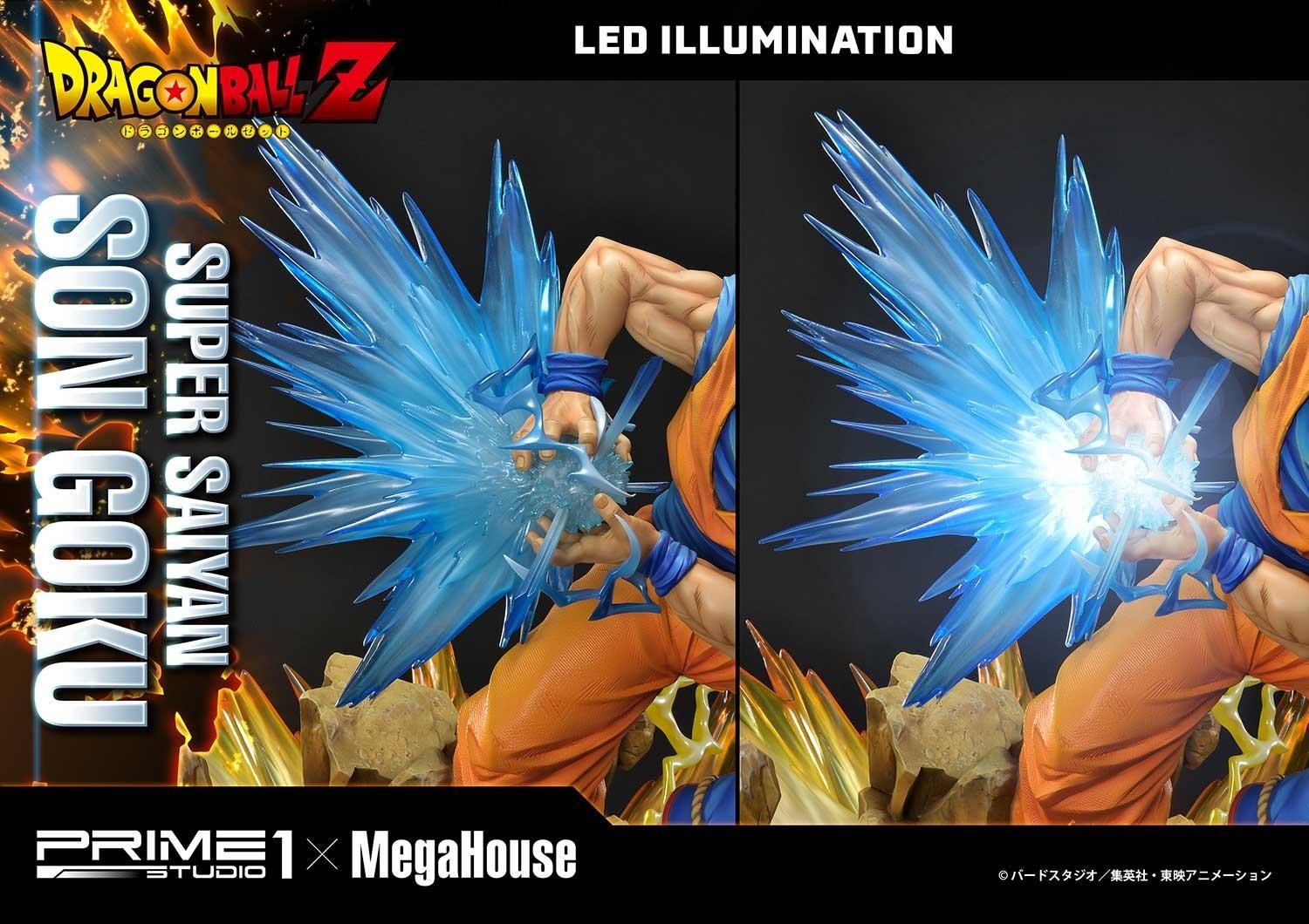 Dragon Ball Z - Son Goku SSJ - Mega Premium Masterline  (MPMDBZ-01) - 1/4 (MegaHouse, Prime 1 Studio) photo 12