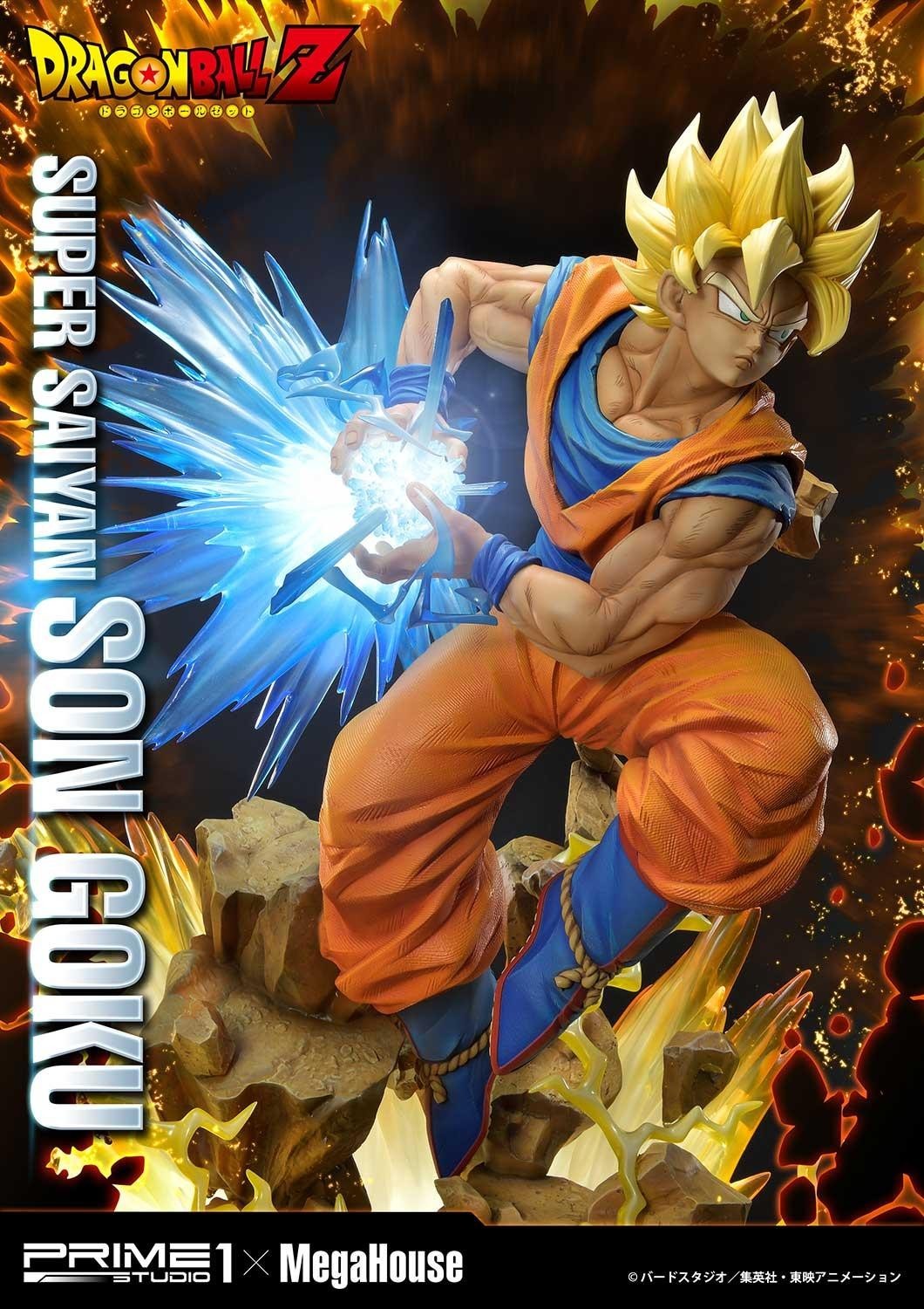 Dragon Ball Z - Son Goku SSJ - Mega Premium Masterline  (MPMDBZ-01) - 1/4 (MegaHouse, Prime 1 Studio) photo 16