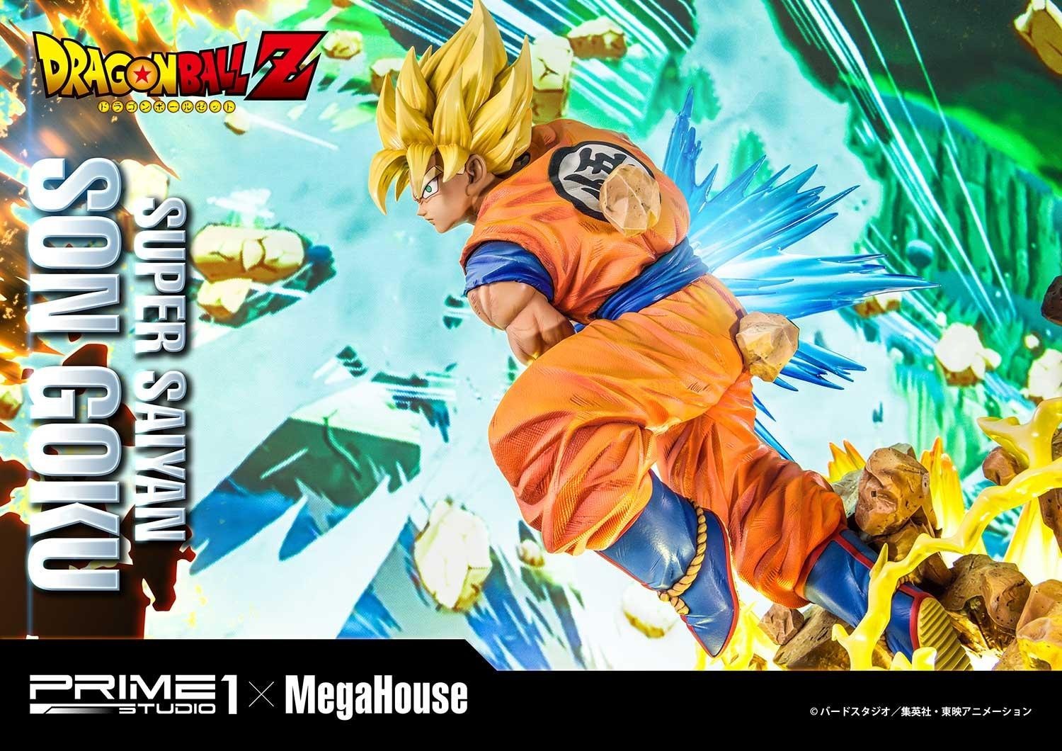 Dragon Ball Z - Son Goku SSJ - Mega Premium Masterline  (MPMDBZ-01) - 1/4 (MegaHouse, Prime 1 Studio) photo 19