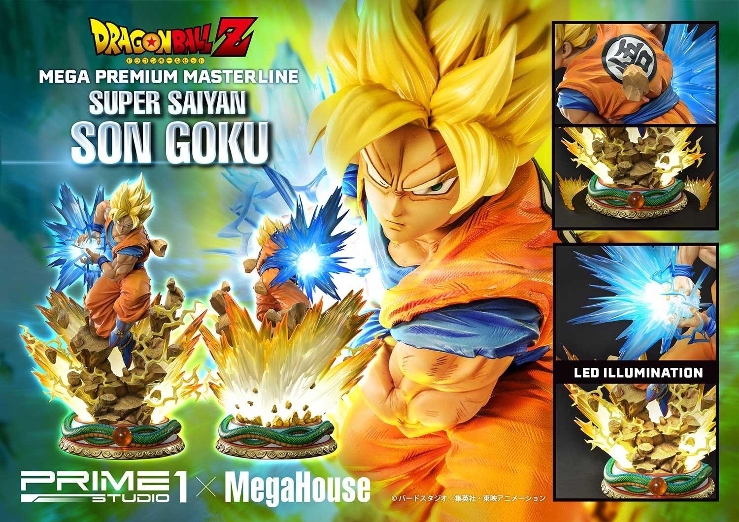 Dragon Ball Z - Son Goku SSJ - Mega Premium Masterline  (MPMDBZ-01) - 1/4 (MegaHouse, Prime 1 Studio) photo 32